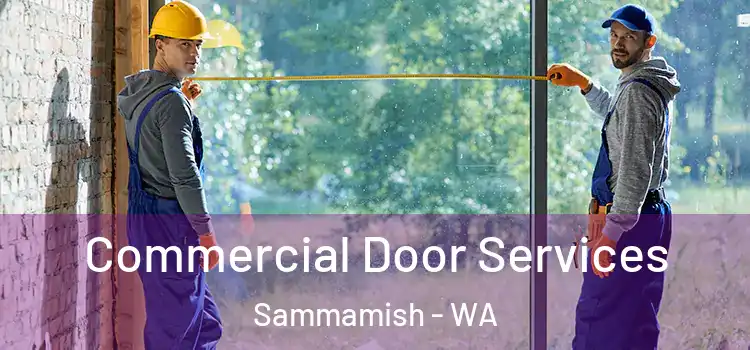 Commercial Door Services Sammamish - WA