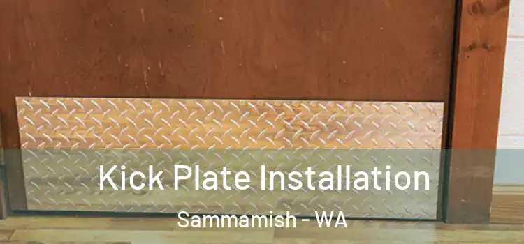 Kick Plate Installation Sammamish - WA