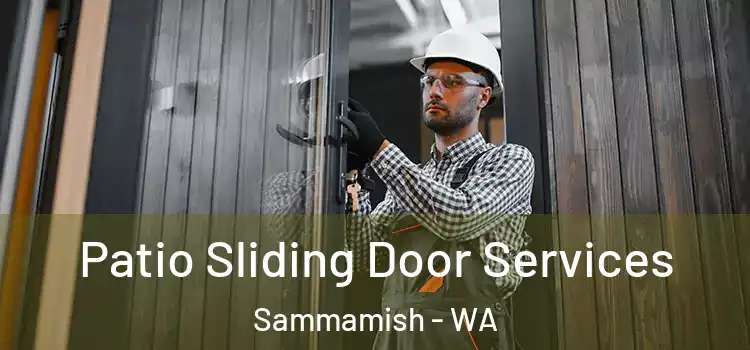 Patio Sliding Door Services Sammamish - WA