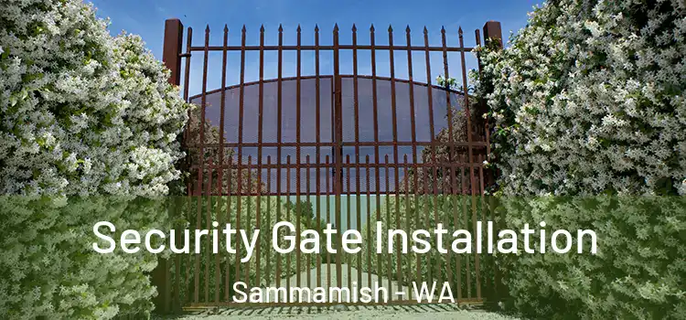 Security Gate Installation Sammamish - WA